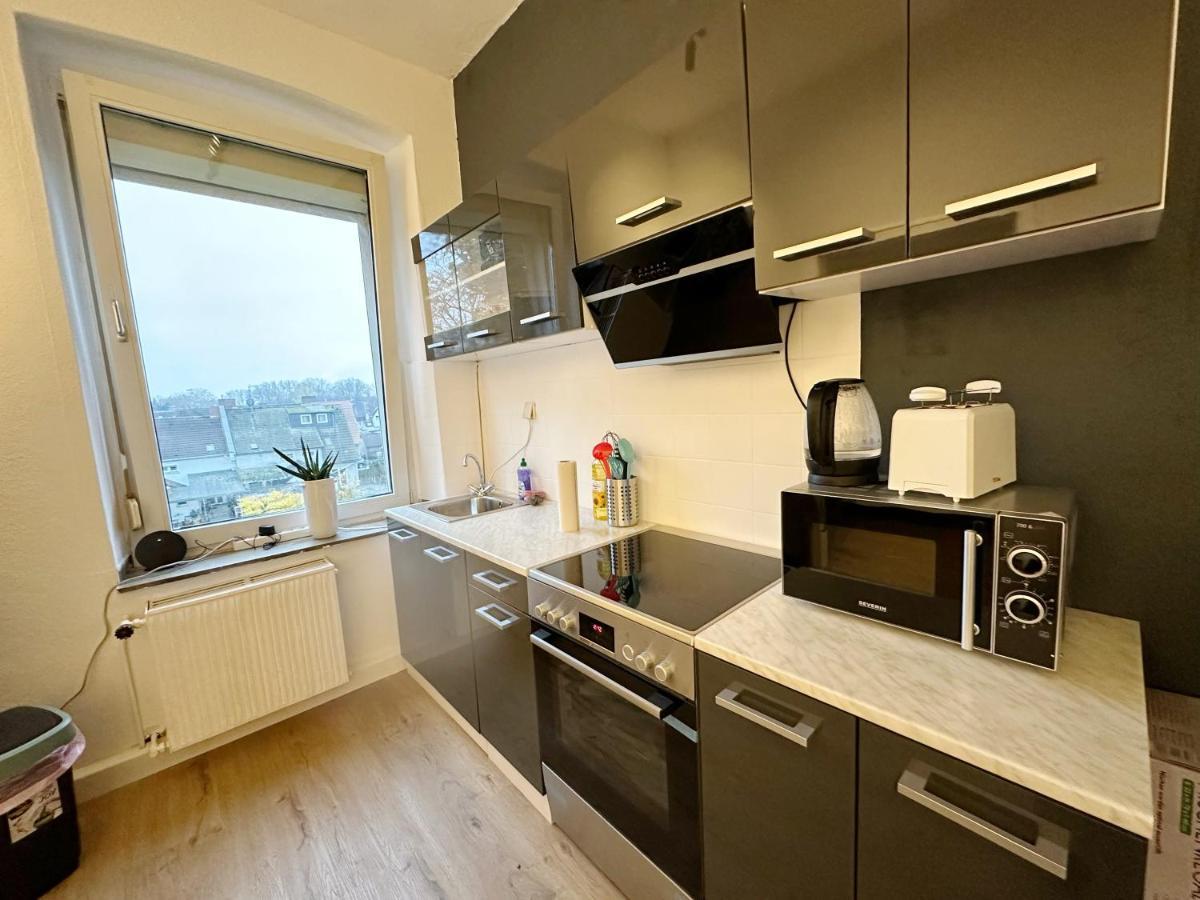 Igo Apartment 2 Schlafenzimmer Mit Waschmaschine Trockner Haustier Rheinufer 5Min Netflix Disney Plus 17-6 ดุยส์บูร์ก ภายนอก รูปภาพ